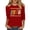 #453-Red, variant on Roncen Vintage 1976 Classic Print 3/4 Sleeve T-Shirt Retro 50th Birthday Gift Shirt 50rd for Women Letter Print Birthday Party Casual Tee Tops