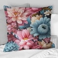 thumbnail image 2 of Designart "Peony Pastel Paradise" Floral Printed Throw Pillow, 2 of 5