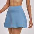 thumbnail image 2 of xfsWaSs Women's Tennis Skirt with Built-In Shorts High Waist 4-Way-Stretch Running Tennis Skirts Lightweight Slim Fit Athletic Golf Skorts, 2 of 7