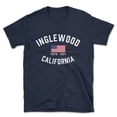 thumbnail image 1 of Inglewood California Patriot Men's Cotton T-Shirt, 1 of 1