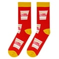 thumbnail image 6 of Crazy Socks – Cup Noodles Crew Socks – Officially Licensed Instant Ramen Soup Graphic – Unisex Large, 6 of 6