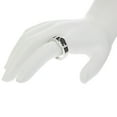 thumbnail image 4 of Vir Jewels 1/4 CTTW Black Diamond Ring .925 Sterling Silver Buckle Shape with Black Rhodium, 4 of 9