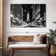 thumbnail image 3 of Elephant Stock City Hall Philadelphia Bw Wall Art - Horizontal Canvas Wall Art - Living Room Wall Decor - Architecture Canvas - Black And Gray Decor By Philippe Hugonnard - 51" x 34", 3 of 8