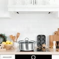 thumbnail image 5 of TUIBELYN 5 Sets Stock Pot Stainless Steel Cooking Pot Stewing Pot Large Boiling Pot with Glass Lids, 5 of 8