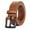 Brown, variant on SUOSDEY Nickle Free Leather Belts for Men Black Belts for Jeans with Plastic Buckle