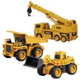 thumbnail image 4 of Mini Vehículo de Ingeniería de Control Remoto 8028 Modelo de 4 Canales Camión Bulldozer Grúa de juguete de regalo Inevent WJ3956-02B, 4 of 7