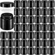 thumbnail image 1 of Norme - 64 frascos de vidrio para cosméticos de 4 onzas con tapas a prueba de fugas, herméticos, redondos, vacíos, con revestimientos interiores en las tapas para alma, 1 of 6