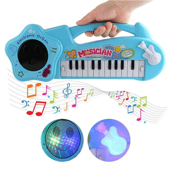 QualitChoice Enfants Piano Mini Orgue Électronique Piano de Musique Instrument de Musique d'Enseignement Clavier Jouets Éducatifs Enfants Cadeau d'Anniversaire