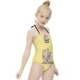 thumbnail image 5 of The Loud House Girl's One-Piece Swimsuit Bathing Suit Soft Stretchy Children's Swimwear Swim Attire for Vacation 10-12Y(150cm), 5 of 8
