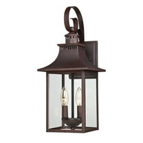Quoizel Chancellor 19" High Copper Bronze Outdoor Wall Light