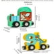 thumbnail image 3 of Juguetes XIANXIAN para niños de 2, 3, 4 y 5 años, juguetes de dinosaurios para niños de 2, 3 y 4 años, juguetes para niños pequeños, juego de tren de dinosaurios de madera, juguetes Montessori para, 3 of 8