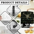 thumbnail image 4 of TSOVTHRID Deer Elk Pattern Stand Mixer Covers Kitchen Aid Mixer Cover for 6-8 Quart Stand Mixer Forest Camo American Flag Print Dust Cover with 2 Pockets Kitchen Accessories Mixer Covers,L, 4 of 7
