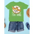 thumbnail image 3 of Fox King T-Shirt Juniors -Image by Shutterstock,  Large, 3 of 4