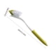 thumbnail image 3 of Cepillo para lavar platos con asa | Cerdas rígidas de nailon, raspador incorporado, empuñadura ergonómica antideslizante | Limpiador de fregadero de cocina de alta resistencia para ollas, sartenes, 3 of 6