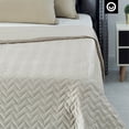 thumbnail image 5 of Cozy Tyme Davu Weighted Blanket - 15 Pound Quilted Cover 48"x 72" Taupe, 5 of 10