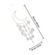 thumbnail image 2 of WASHWEPE Adorno Colgante Con Campanas De Y Conchas Naturales Para Y Patio, 2 of 8