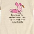 thumbnail image 2 of Winnie the Pooh - Piglet Smallest Things - Toddler Girls Fitted Short Sleeve T-Shirt, 2 of 4