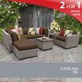 thumbnail image 2 of Catalina 8 Piece Outdoor Wicker Patio Furniture Set 08g, 2 of 6