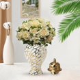 thumbnail image 1 of Jarrón de para jengibre, florero de cerámica, colección de arreglos florales, artesanía, tarro de almacenamiento decorativo versátil, tarro 13cmx26cm BLESIY Tarro de jengibre de cerámica, 1 of 8