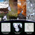 thumbnail image 4 of Cadena de luces Metaku RGB, 8 modos, 8 m, 50 LED, resistentes al agua, 4 of 7