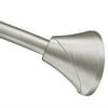 moen csr2172bn 5-foot curved adjustable tension shower curtain rod, brushed nickel