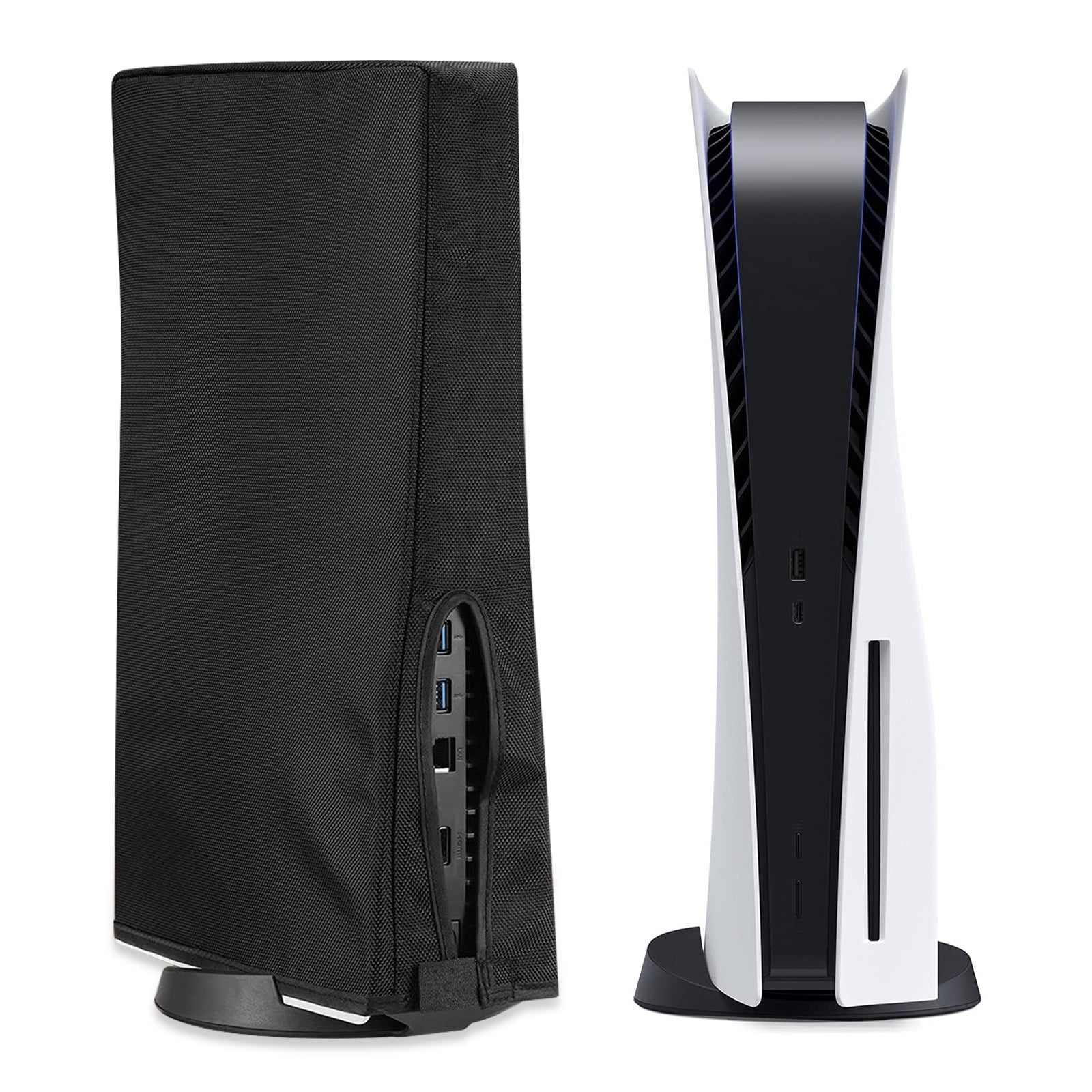 Dust Cover Fit for PS5 Console, TSV Soft Neat Lining Dust Guard Fit for