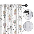 thumbnail image 4 of Blackout Kids Curtains,White Ballerina Unicorn Pattern Childrens Insulated Curtains Set Of 2,Bedroom Essentials,Toddler Room Decor 52"x84", 4 of 5