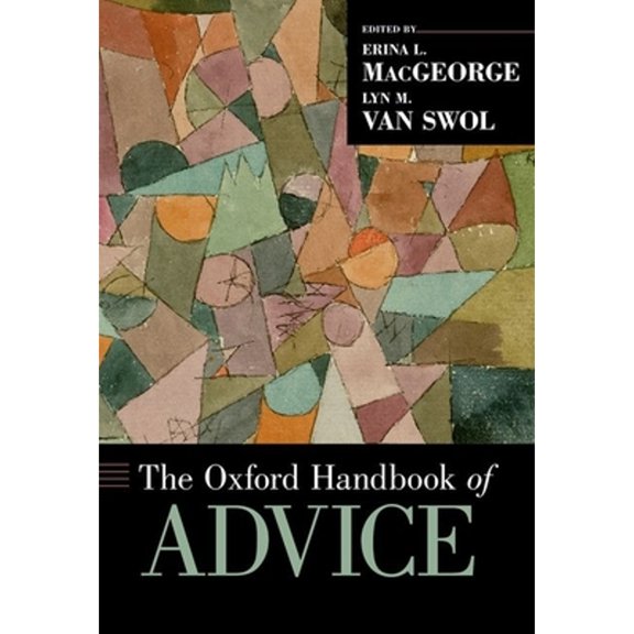 Pre-Owned Oxford Handbook of Advice (Hardcover) 0190630183 9780190630188