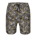 thumbnail image 3 of Pofeuu Hockey1 Prin Men's Swim Trunks Quick Dry Bathing Suit Swimming Board Shorts Mesh Lining Beach Swimwear-X-Large, 3 of 6