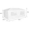 thumbnail image 5 of Carpa para eventos 3x6 m, conectores y estructura de ACERO - Blanca - AGINUM esquí esquí Gafas de esquí, 5 of 5