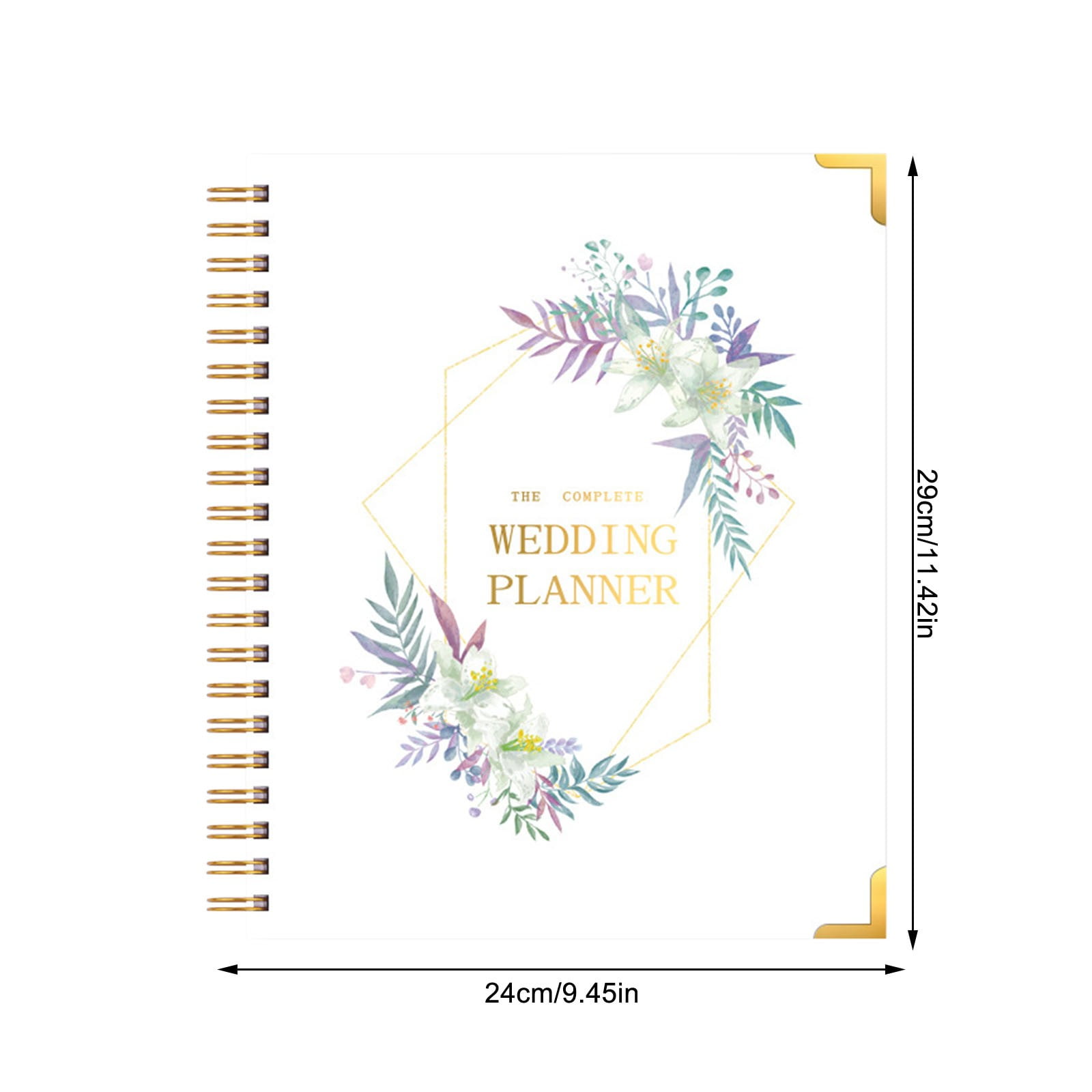 Nkmbld Wedding Spiral Notebooks Wedding Planner Bride's Wedding Coil Planner