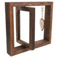 thumbnail image 3 of Rustic Wooden Picture Frame for Desk Display with Pet Memorial, 3 of 5
