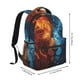 thumbnail image 2 of Disketp Red And Blue Fire Lion Mochila Estampada para Hombre y Mujer – Mochila Ligera Clásica con Múltiples Bolsillos para Universidad, Trabajo y Viajes-One Size, 2 of 5