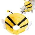 thumbnail image 4 of Bee Shape Dog Cat Recovery Collar Stop Licking Collar Suitable for Bath Grooming Dog Soft Neck Ring Protective Supplies Large, 4 of 5