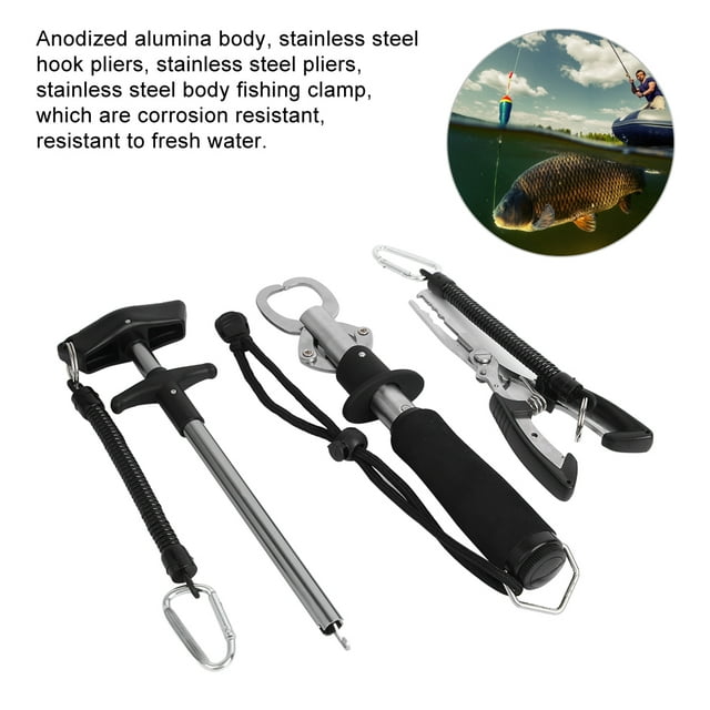 Hameçon de Pêche, Leurre de Pêche en Acier Inoxydable Outils de Pêche Kit de Pêche Méticuleusement Conçu