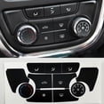 thumbnail image 4 of Ana For Buick Verano AC Climate Control Black Button Repair Decal Sticker Set, 4 of 8