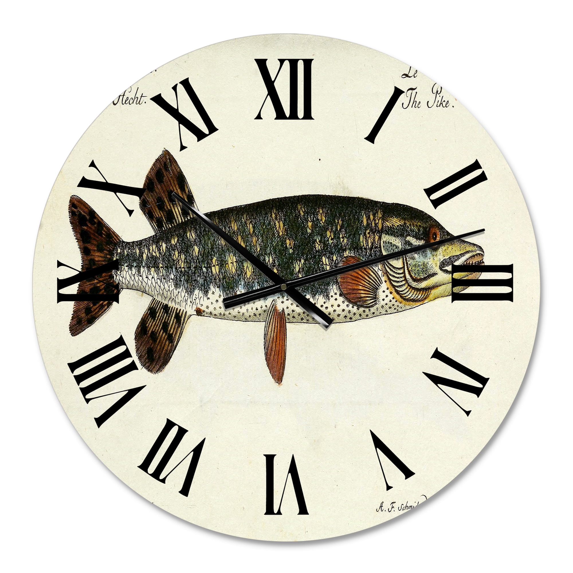 Designart 1 in Coastal Wall Clock