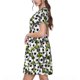 thumbnail image 2 of Disketp Soccer and Football para Vestido de Manga Corta para Mujeres, Vestidos de Verano para Mujeres, Casual y Holgado para la Playa, 2 of 6