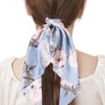 thumbnail image 5 of Lazo para coletas, soportes para el cabello, bandas elásticas para el cabello, cinta bonita para bufanda para el cabello para niñas y mujeres, 2 uds., 5 of 5
