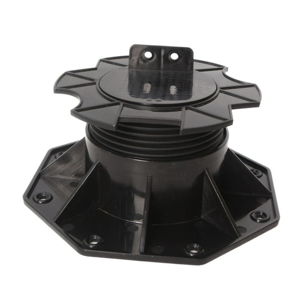 Soporte de cubierta ajustable r de piso Práctico Soporte de base de base de cubierta sólida simple Soporte de pizarra de piso para tuberías 6 cm a 8 cm