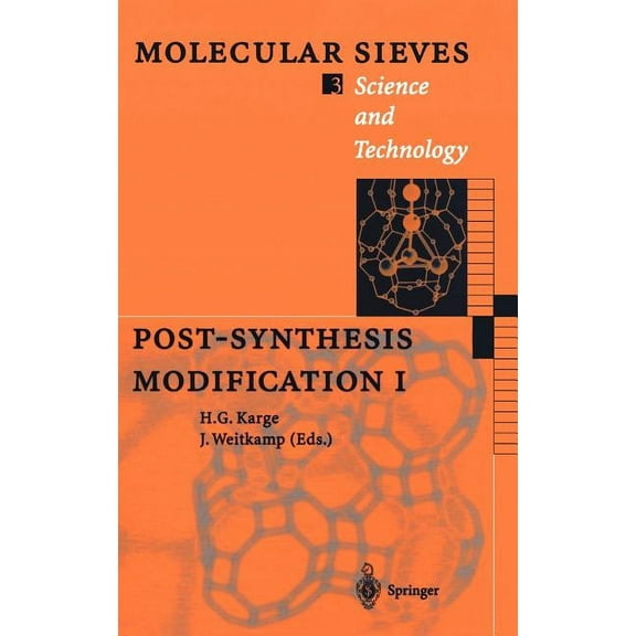Molecular Sieves Post-Synthesis Modification I, Book 3, (Hardcover)