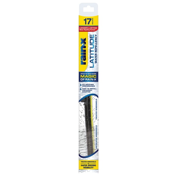 Limpiaparabrisas Rain-X 5079283-2 Latitude 2 en 1 de 43 cm, paquete de 1