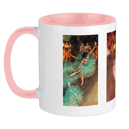 

CafePress - Ballet Dancing Girls By Edgar Degas Mug - Ceramic Coffee Tea Novelty Mug Cup 11 oz