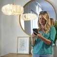 thumbnail image 5 of Monster Store Modern Dimmable LED Flower Pendant Light, 5 of 12