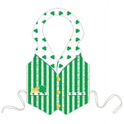 Beistle Pack of 24 Prismatic St. Patrick's Day Vest Costume Accessories