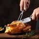 thumbnail image 5 of Set de Cuchillos de Cocina HOSHANHO Cuchillo para Cortar 8" y Tenedor 7" Afilados, 5 of 7