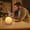 Yellow, variant on ZZkhGo Lunar Decorative Night Light for Desktop or Bedroom - Unique Graduation or Birthday Gift Lamp