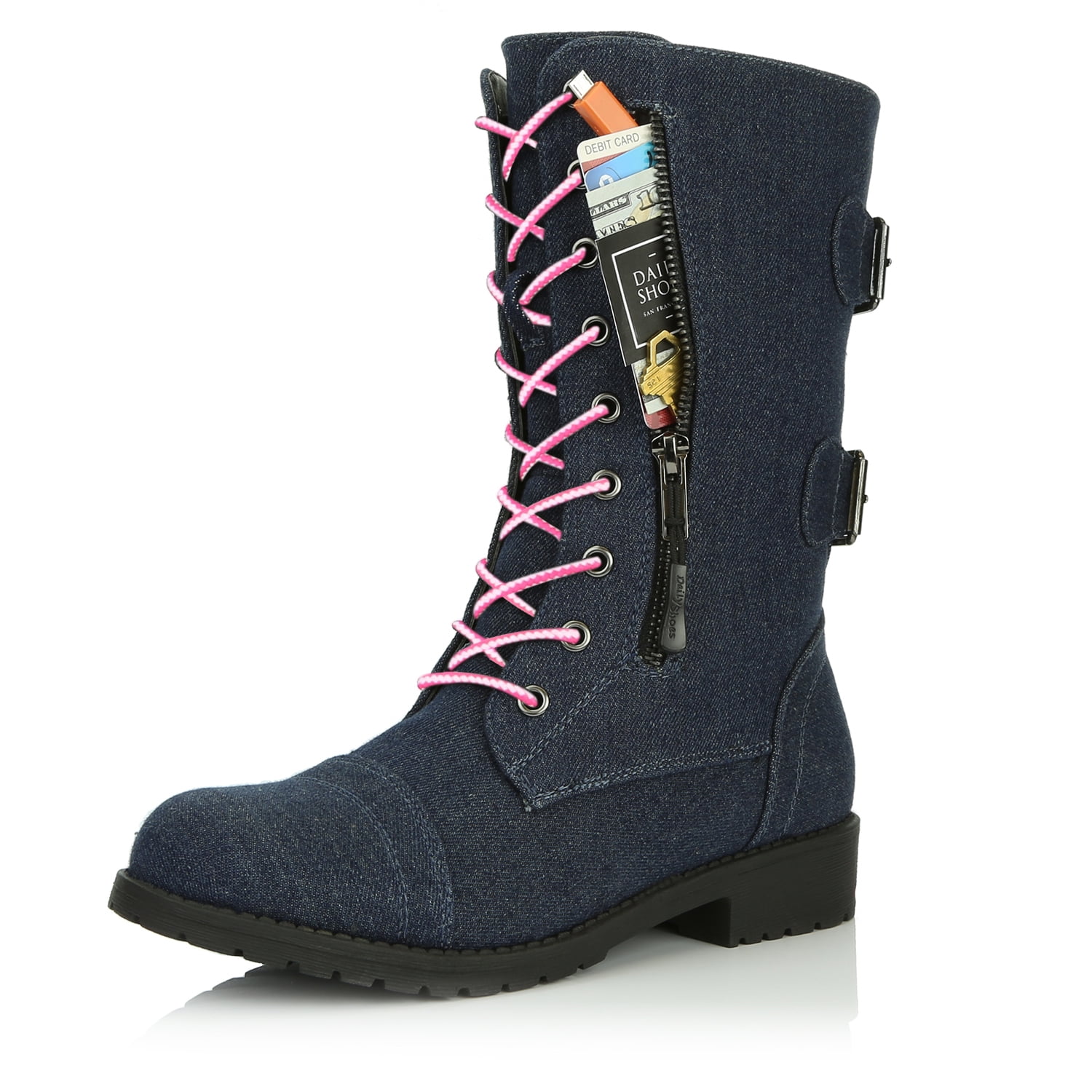 costume combat boots