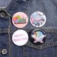 thumbnail image 4 of 44mm Arco Iris Tinplate Broche Bandera Amor Suave Botón Pines LGBT Texto Pin Mochila Broches Solapa Insignias Joyería Regalo, 4 of 4