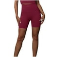 thumbnail image 2 of Lolmot Running Shorts for Women High Waisted Stretch Yoga Shorts Athletic Gym Workout Shorts Women Scrunch Butt Lifting Shorts, 2 of 5